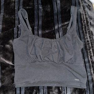 cropped tank from hollister